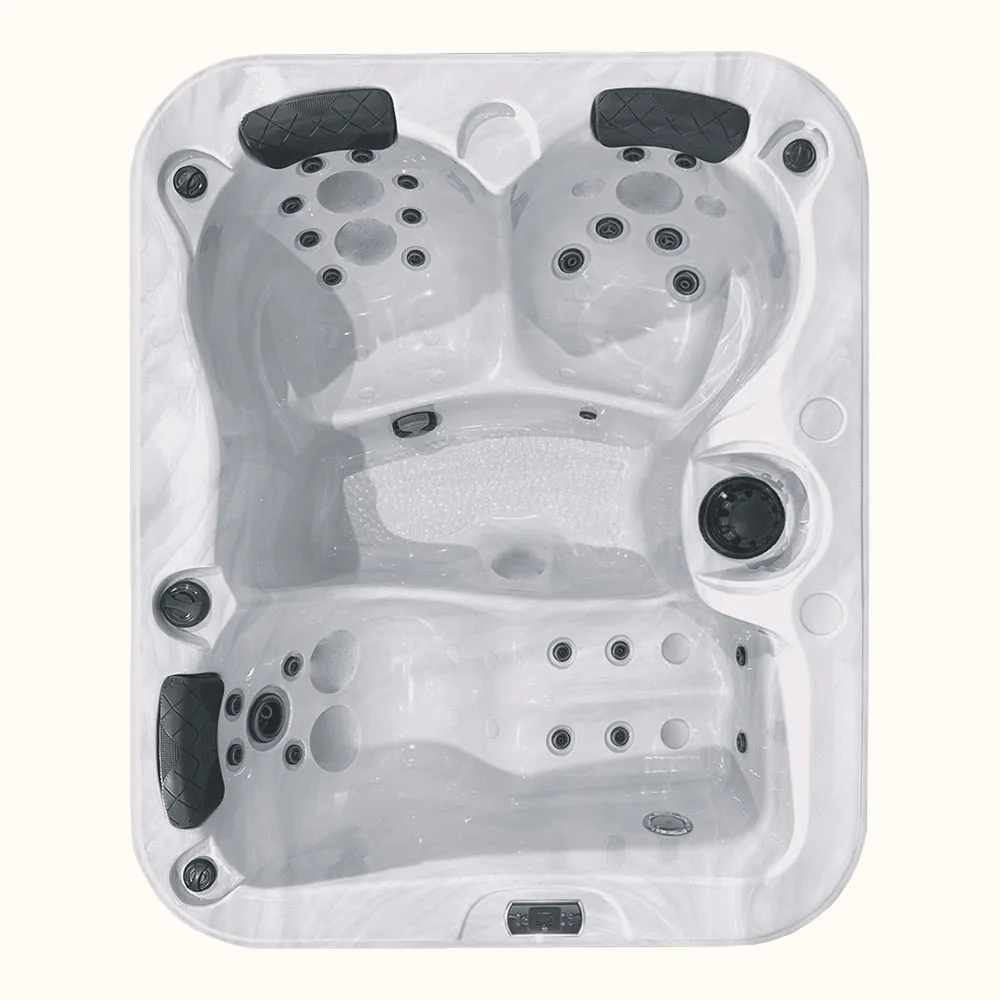 Thermēa S312 120V spa — seats 3 people with lounger